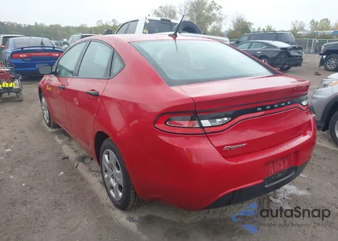 2013 Dodge Dart Se from USA, damaged, VIN 1C3CDFAA7DD303565